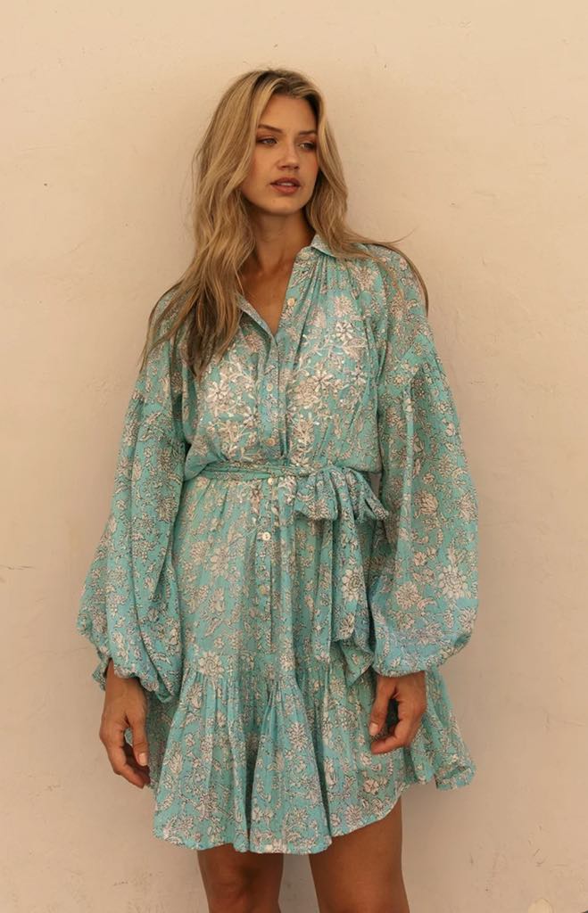 Miss June Pia Dress Blue