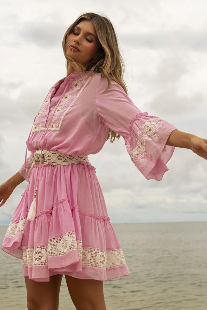 Miss June Cecilia Dress Pink