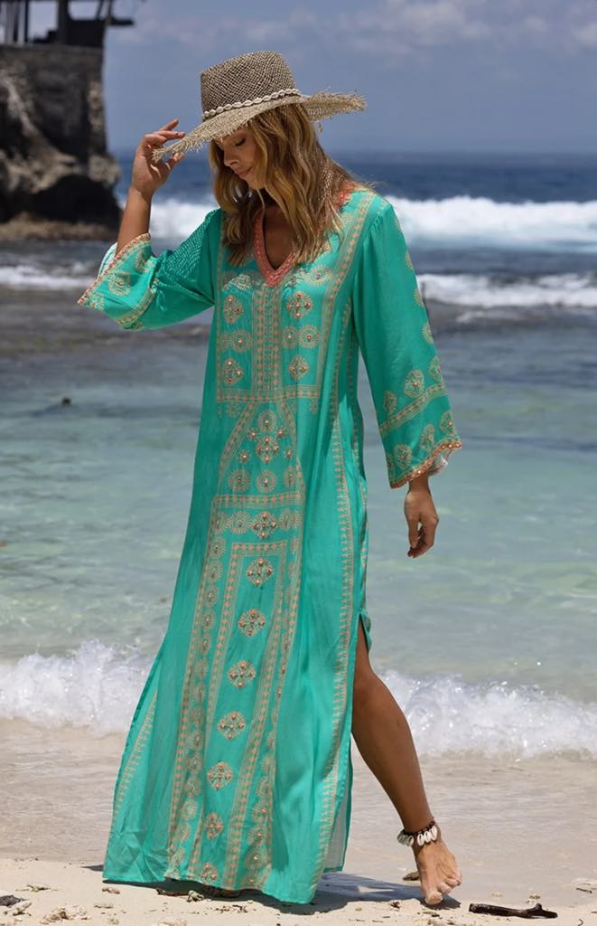 Miss June Dress Lizzy Turquoise