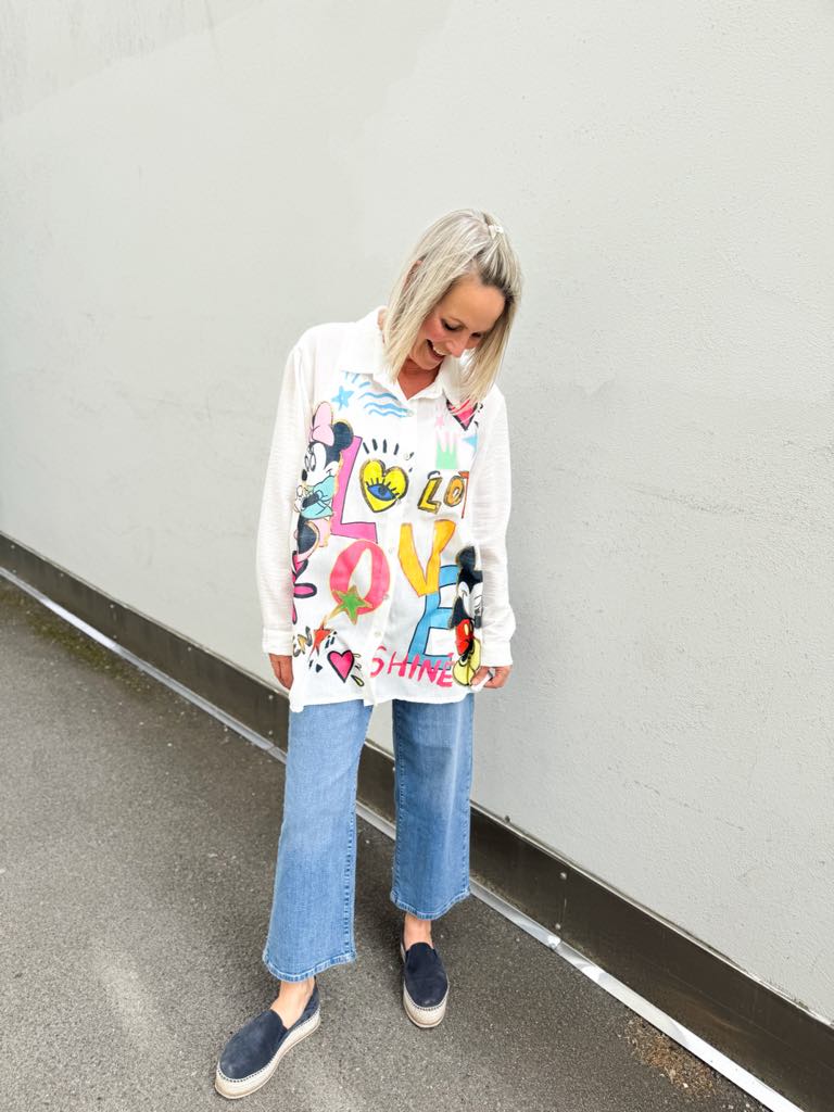 Ibc Collection Minnie Shirt Love Gold