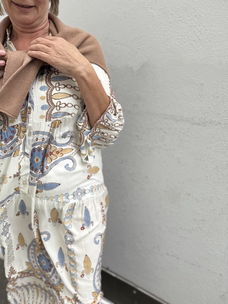 Ibc Collection Susannah Dress Blue Mix