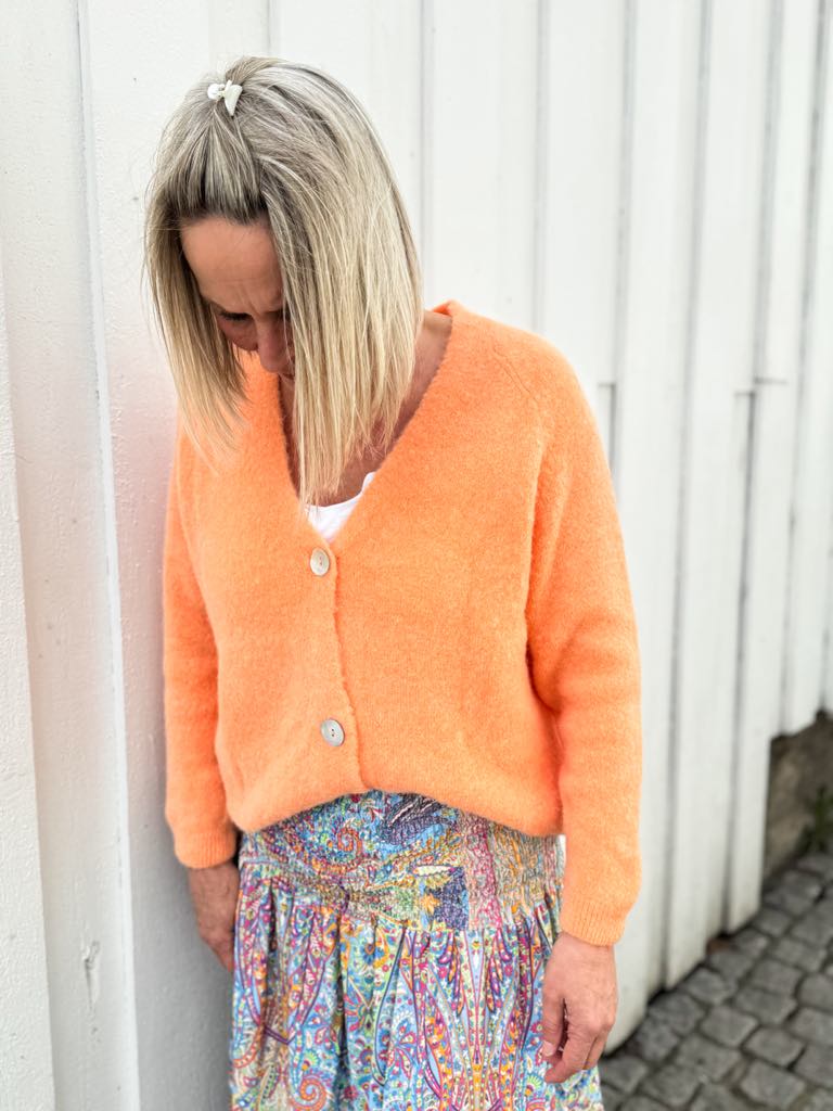 By Ic Vicky Cardigan Orange