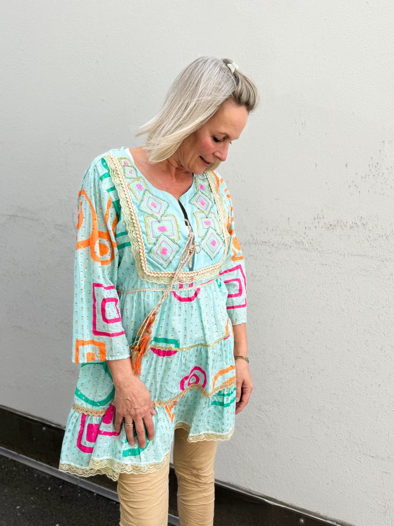 IBC Collection Hawaii Dress Blue