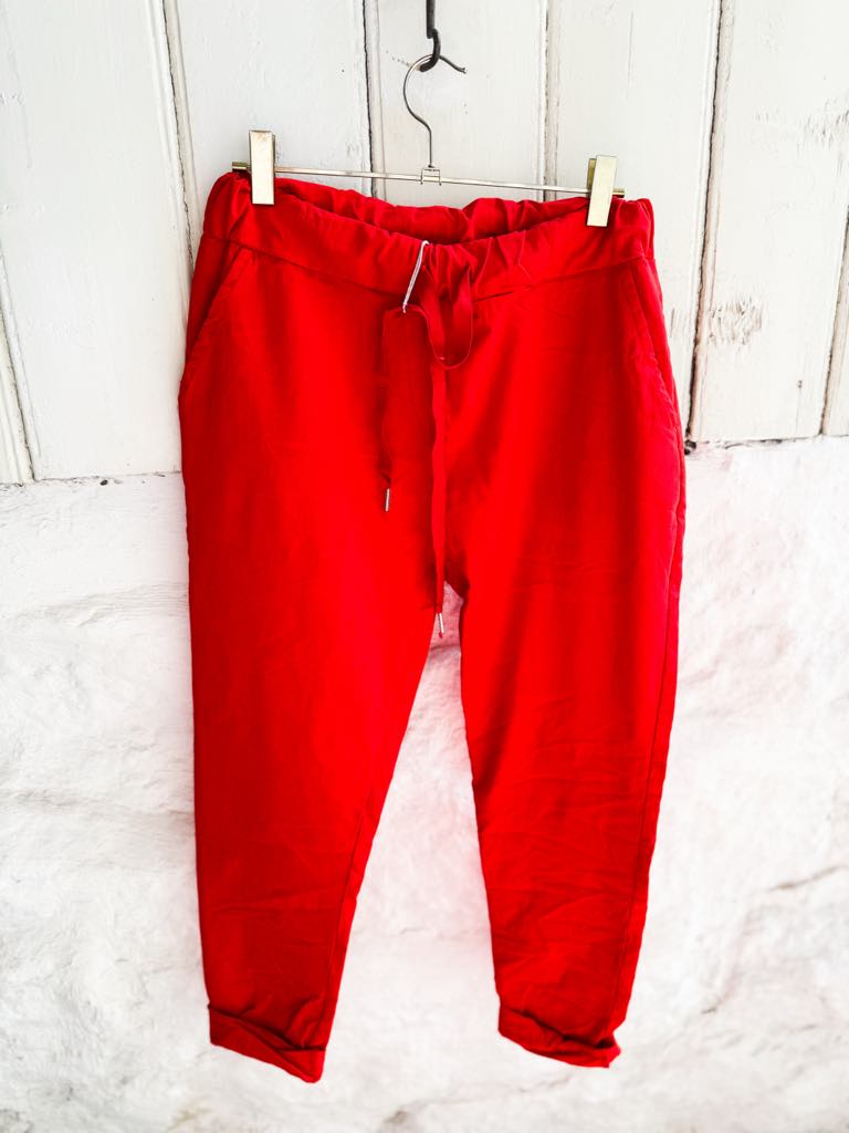 Ibc Collection Isabella Pants Red