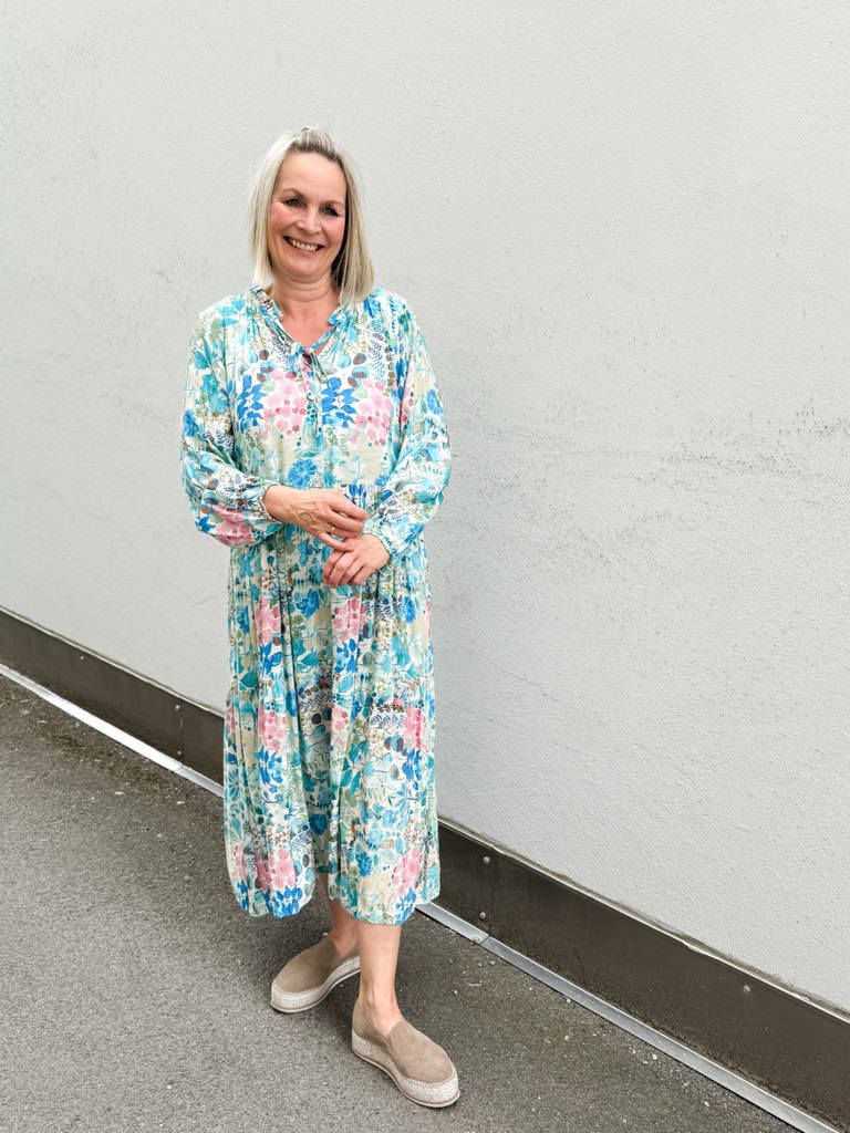 Marley Flower Dress Blue