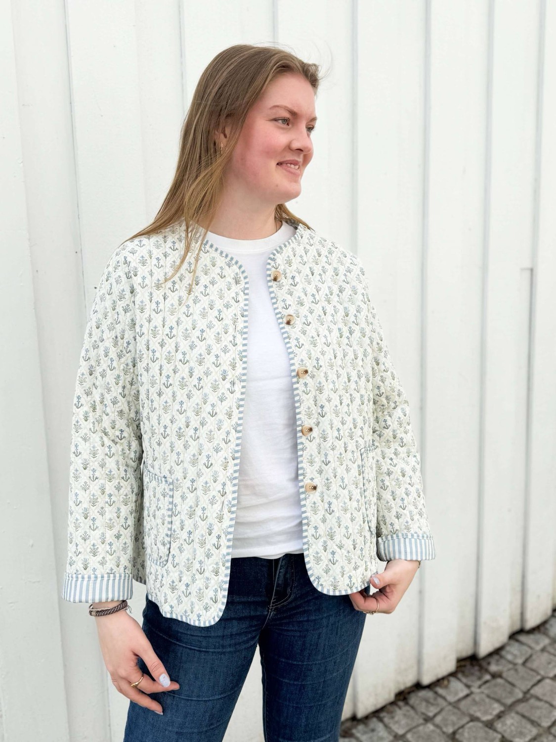 Marta Du Chateau Avril Jacket Blue