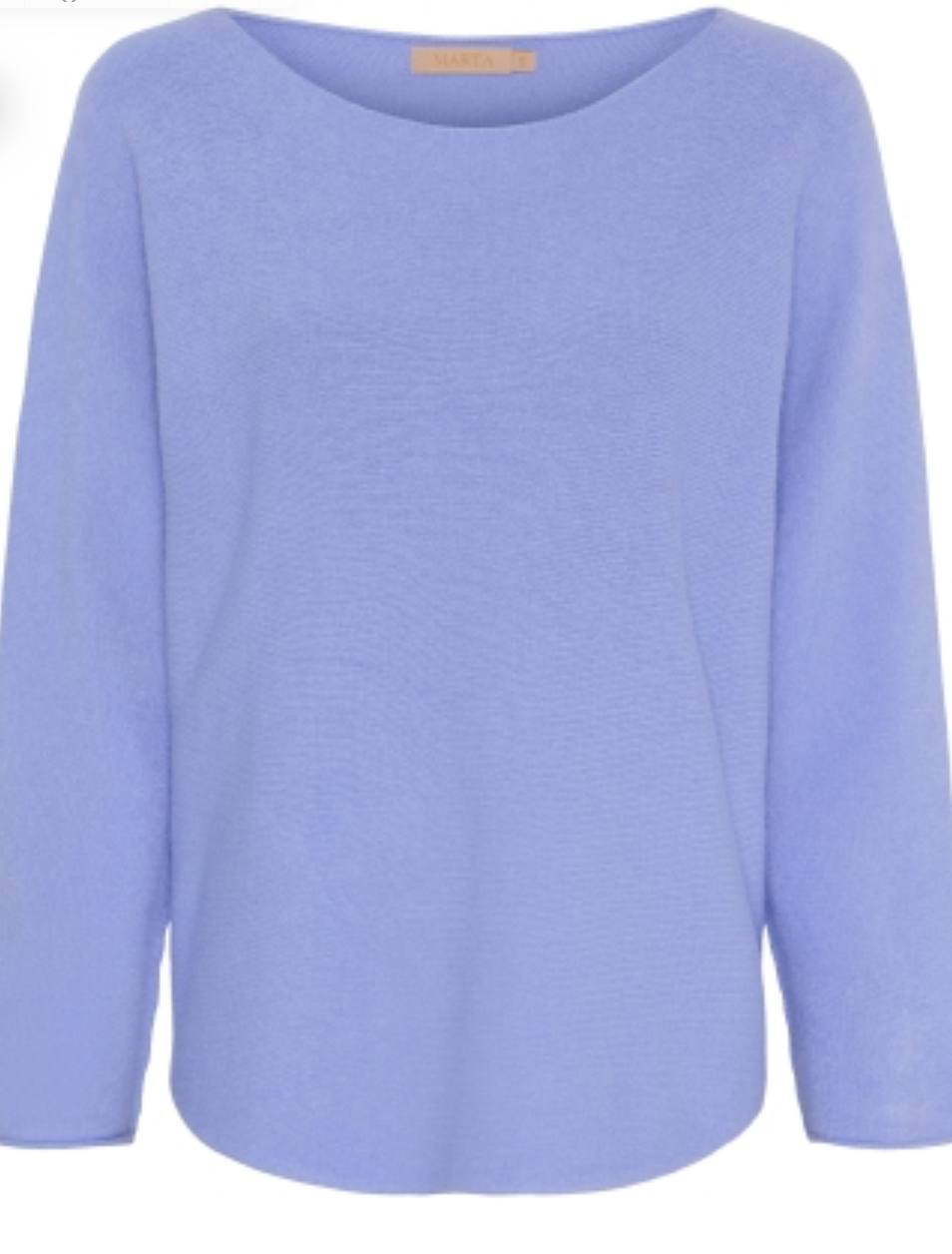 Marta Du Chateau Dagmar Knit Azzurro