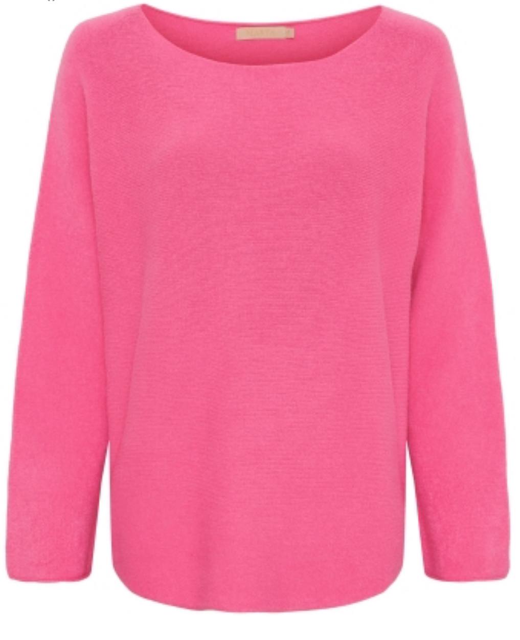 Marta Du Chateau Dagmar Knit Fuxia