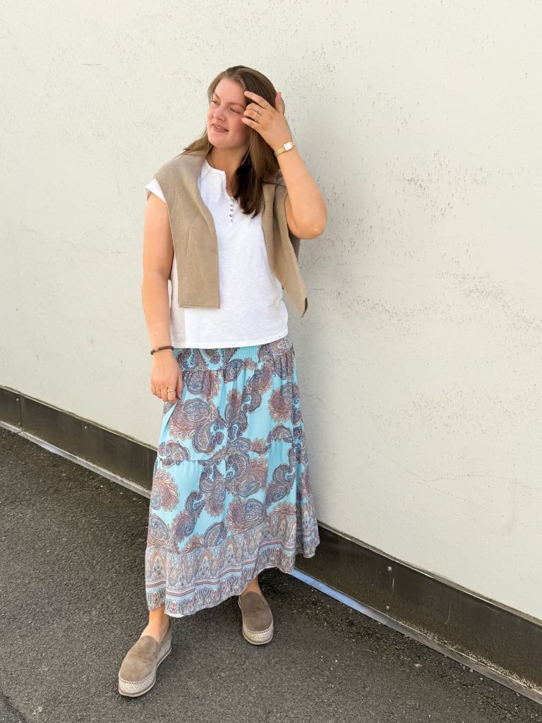 Marta Du Chateau Princess Skirt Celeste