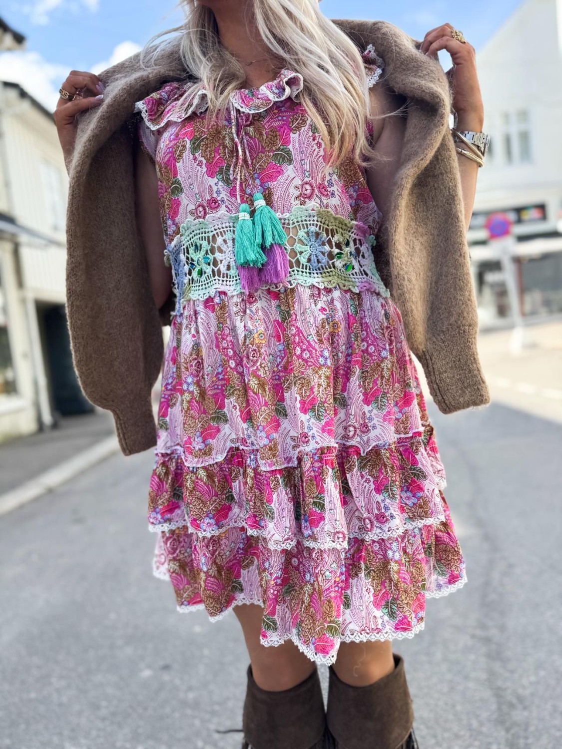 Ibc Collection Barock Petit Pink Dress