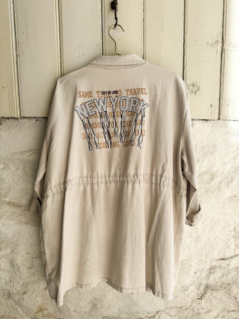 The New York Jacket Beige