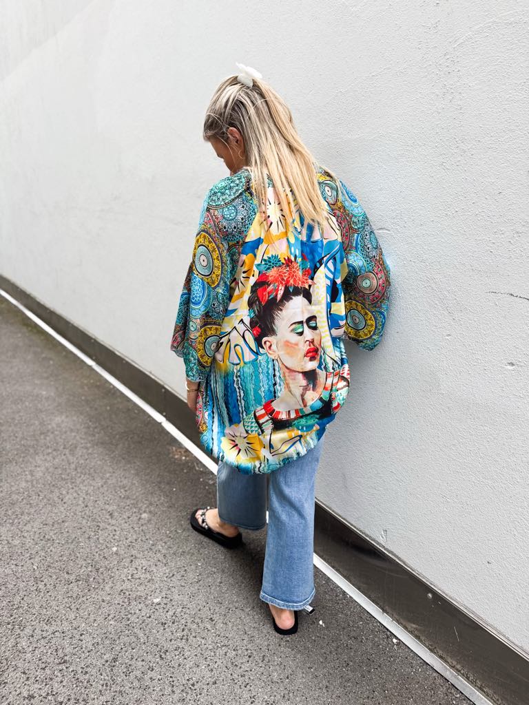 Ibc Collection Frida Kahlo Tunik Blue