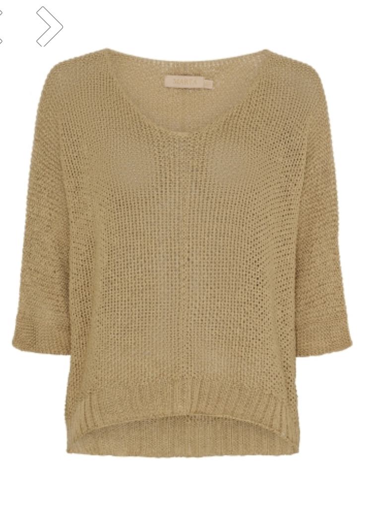 Marta Du Chateau Betina Knit Camello
