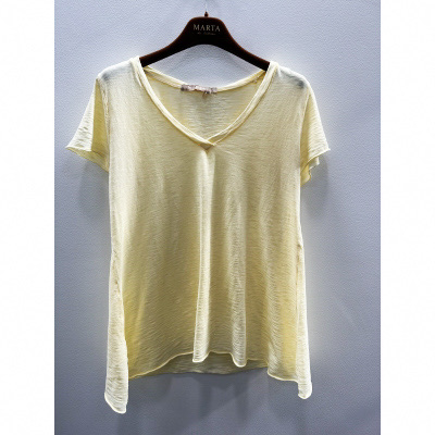 Marta Du Chateau Marianne Tee Yellow
