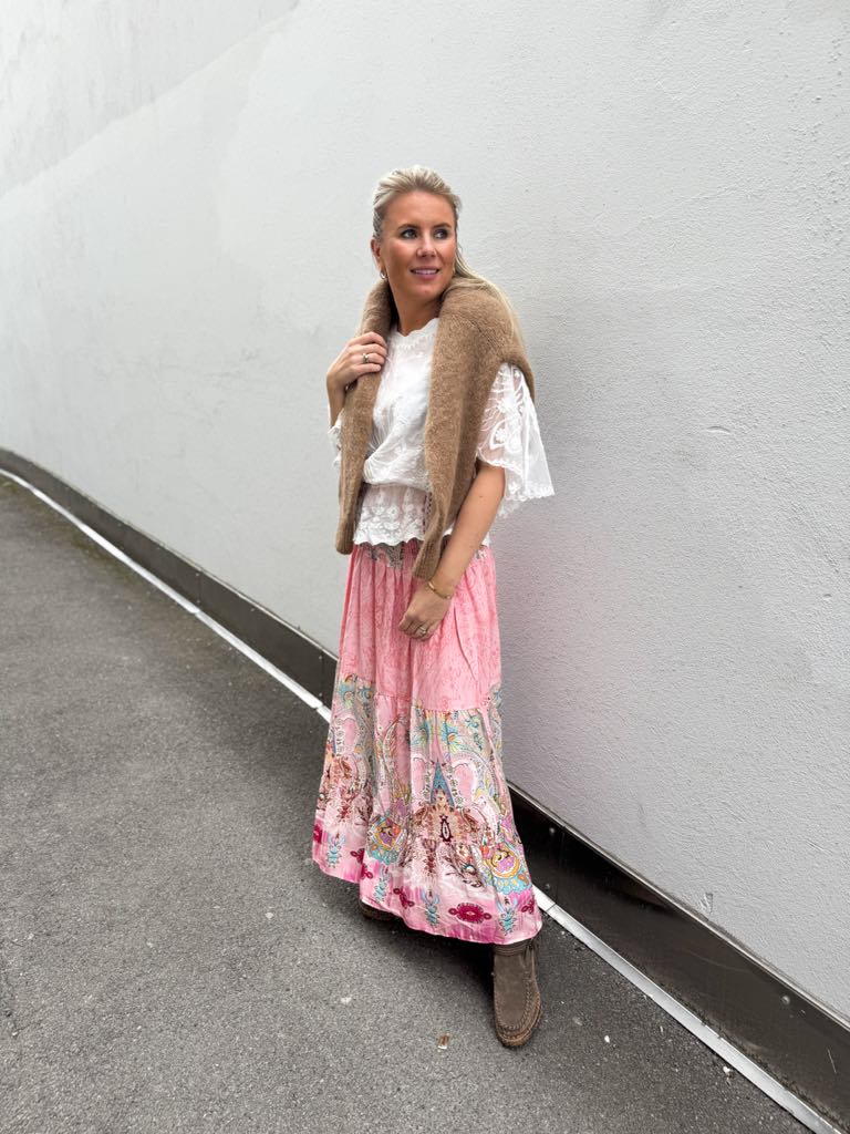 Marta Du Chateau Princess Skirt Pink