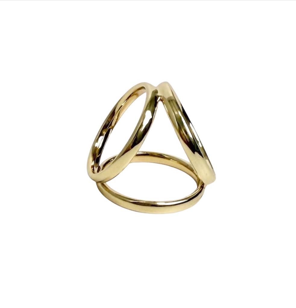 Noma Skjerf Ring Sirkel Gull