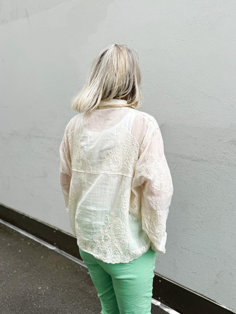 Love Forever Molly Blouse Beige