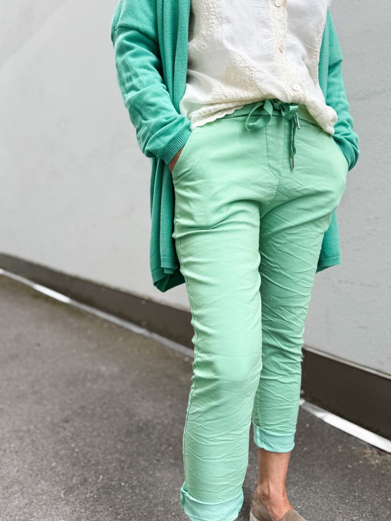 Ibc Collection Isabella Pants Bomull Mint