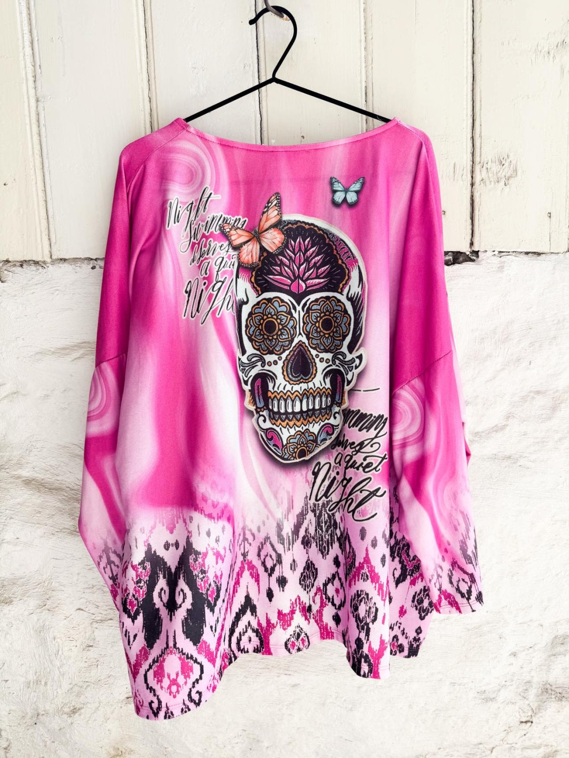 Ibc Collection The Pink Scull Sweater