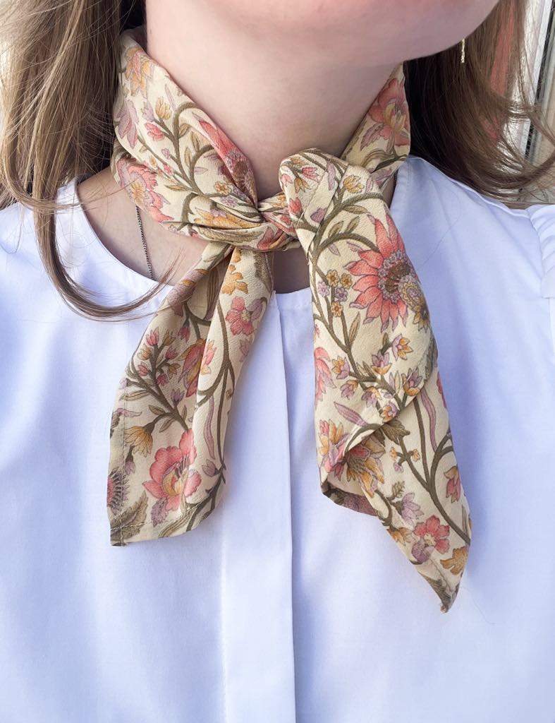 Sissel Edelbo Vintage Silk Scarf No. 246