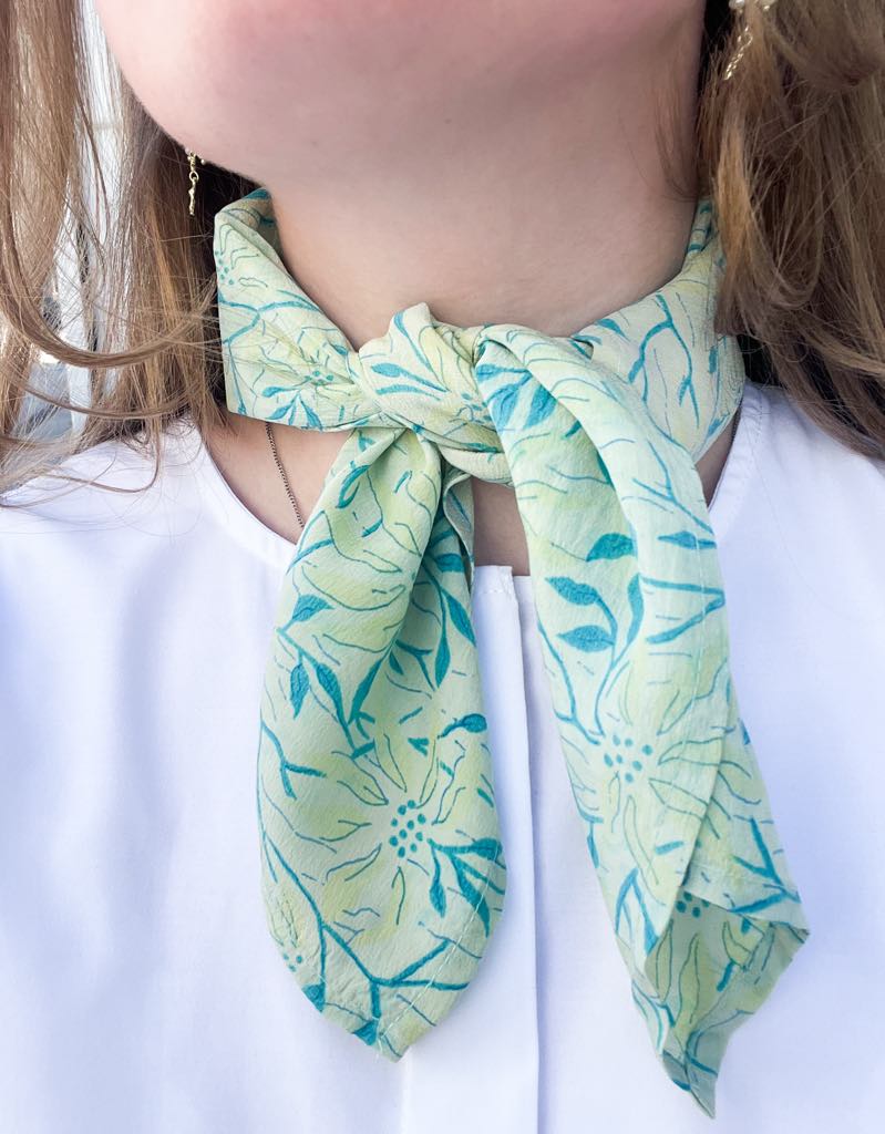 Sissel Edelbo Vintage Silk Scarf No. 252