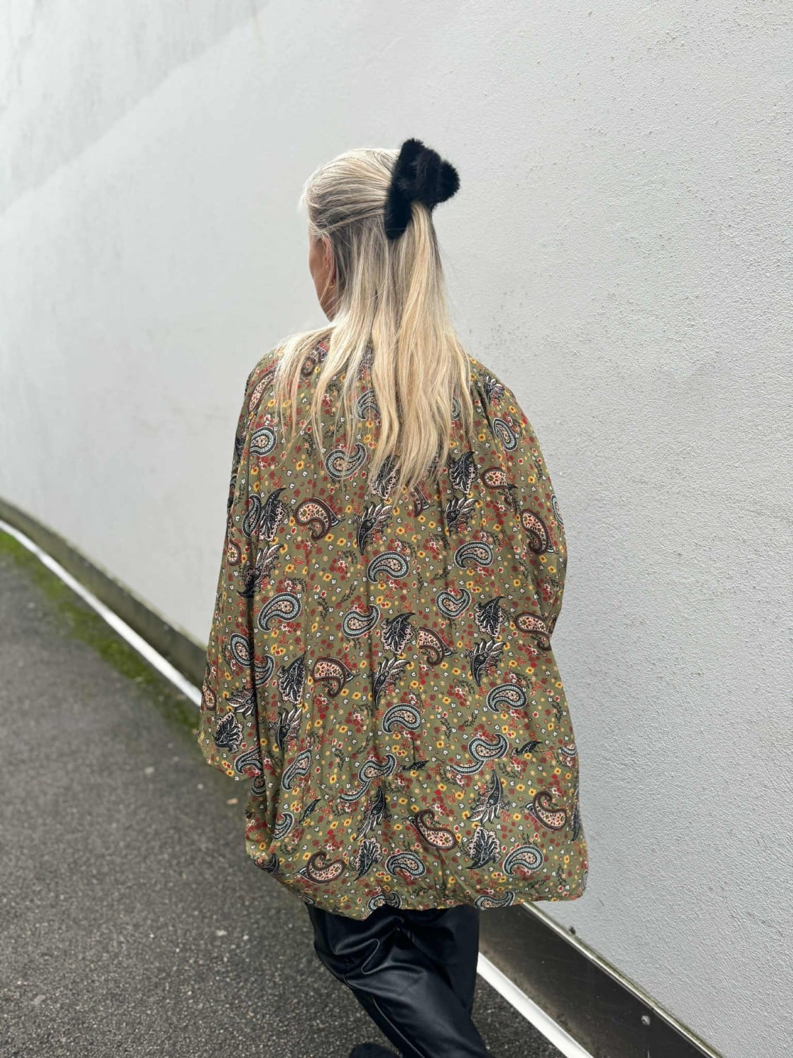 IBC Collection Linnea Oversize Blouse Green