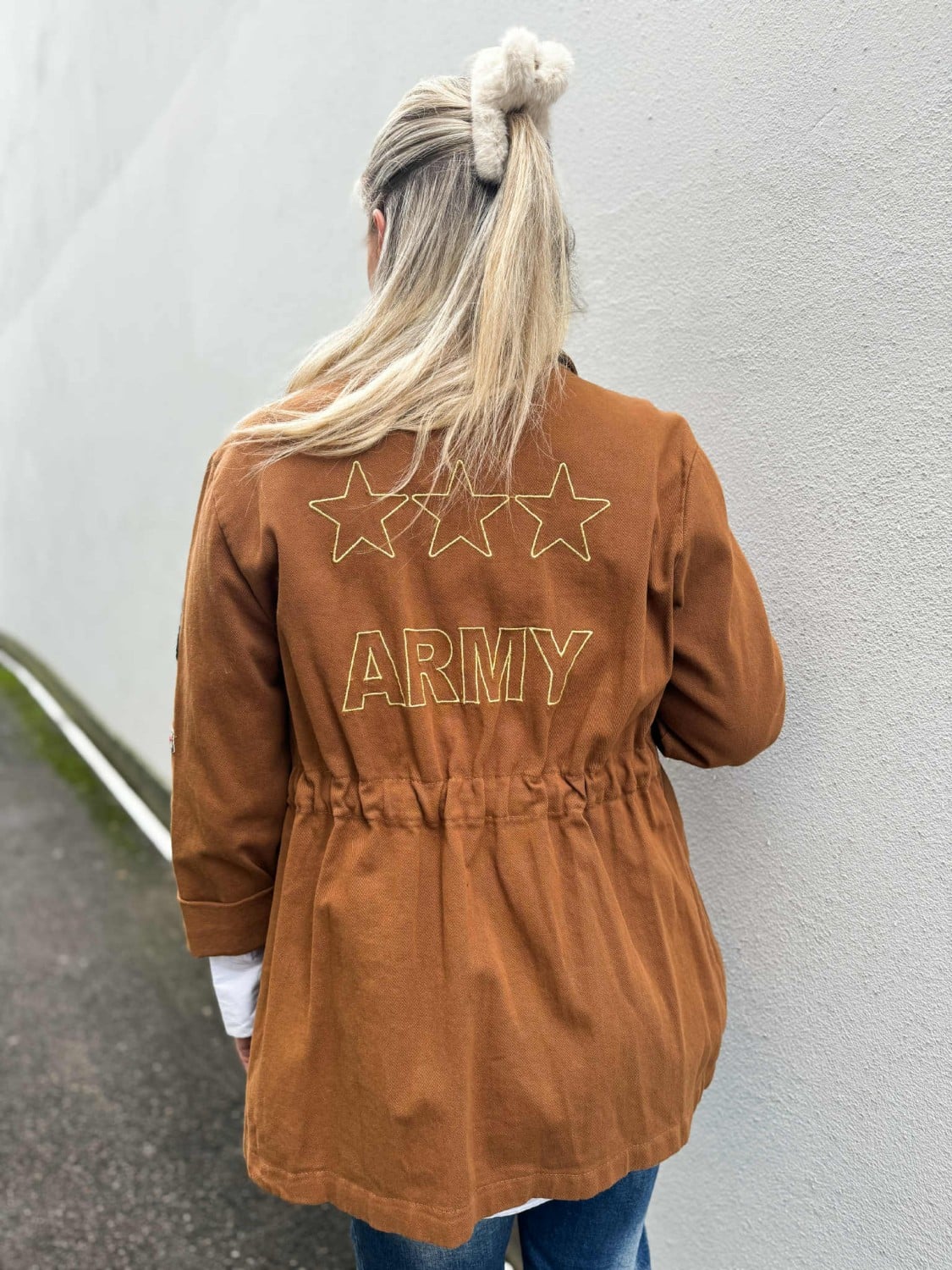 Ibc Collection Army Jacket Rust