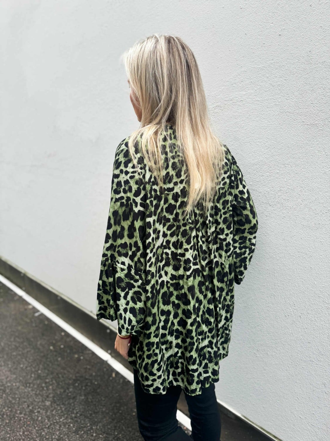 IBC Collection Vivi Blouse Leo Green