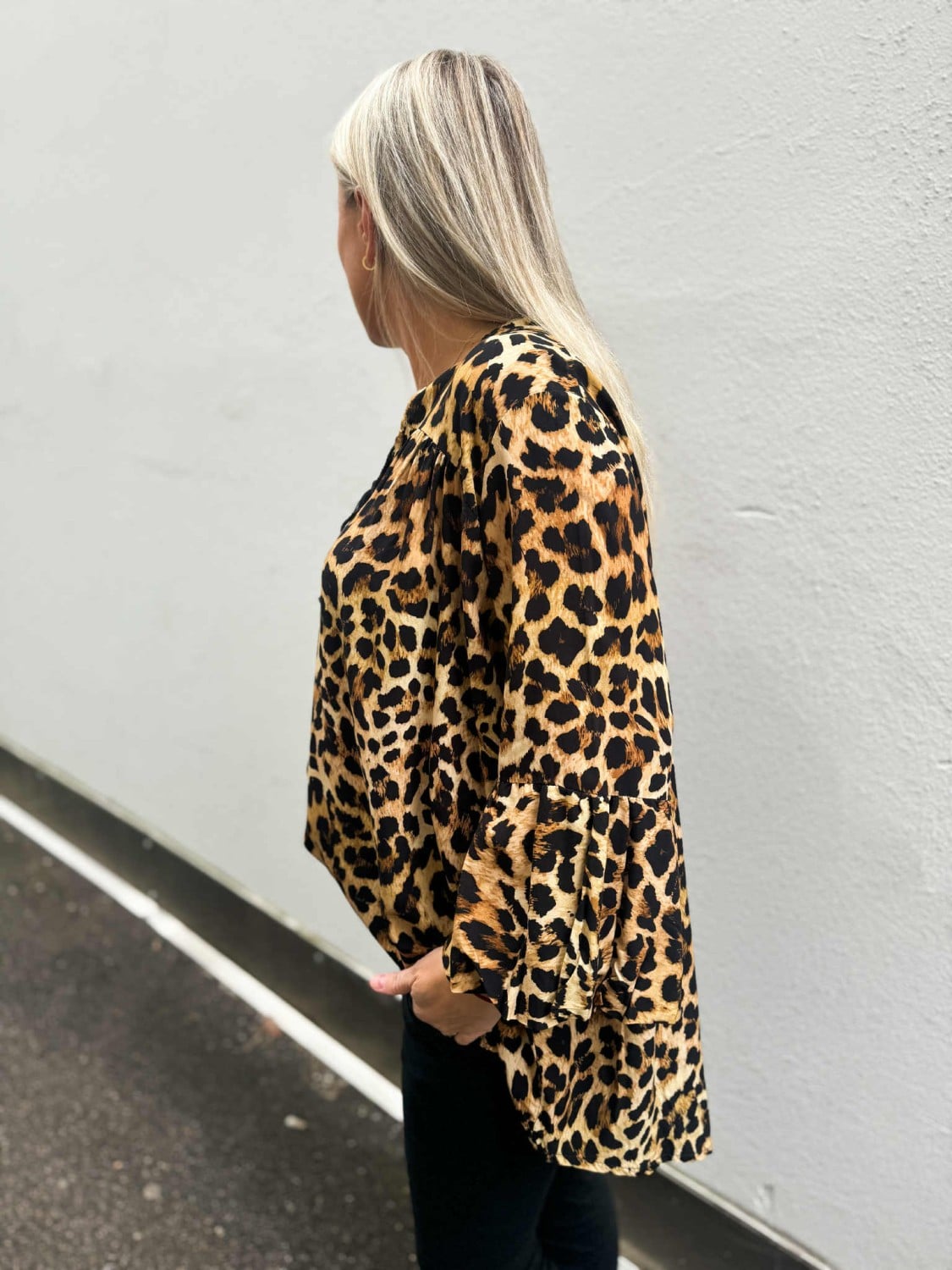 IBC Collection Vivi Blouse Leo Brown