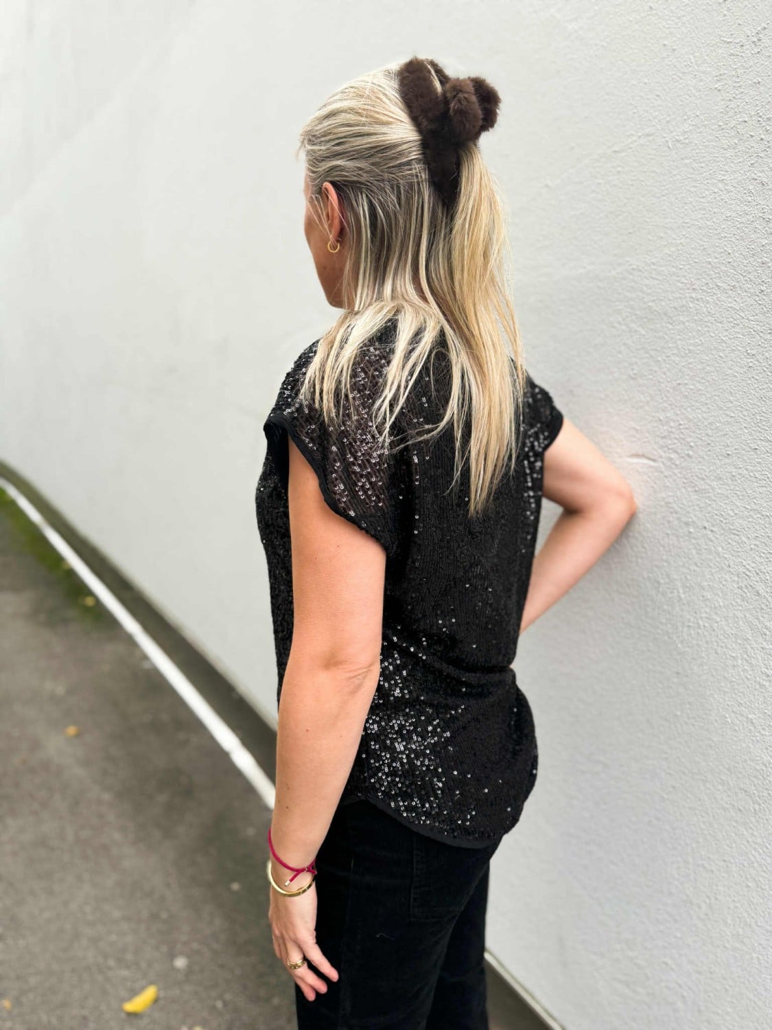 Tia Paljett Top Black