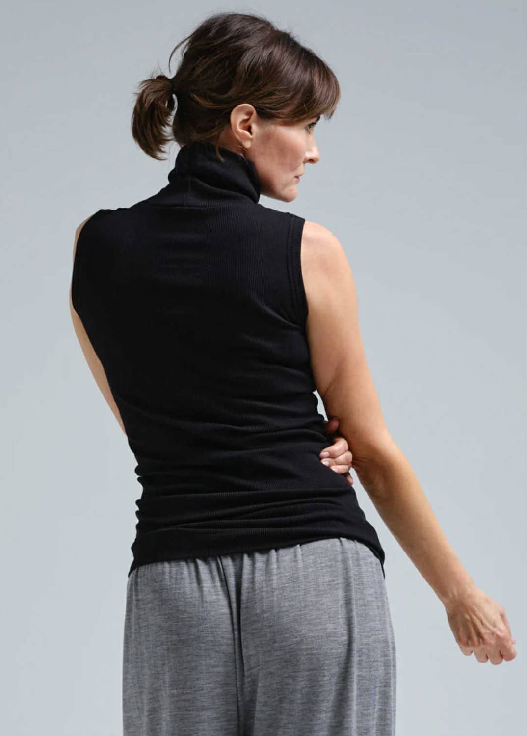 Seamless Basic Fleur Black