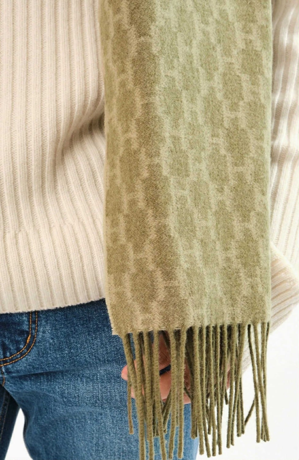 HÈST Kim Scarf Winter Moss