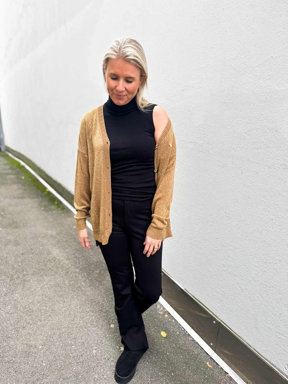 IBC Collection Milea Cardigan Gold