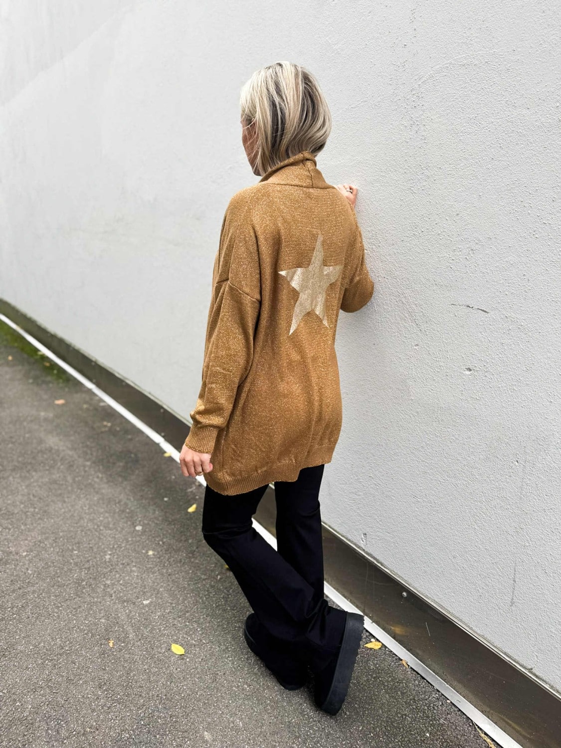 Ibc Collection Star Jacket Gold