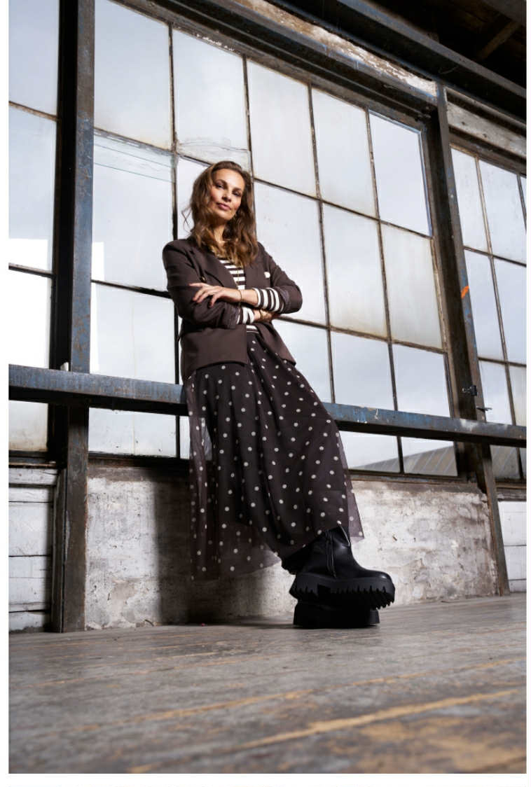 Marta Du Chateau Mani Skirt Dots