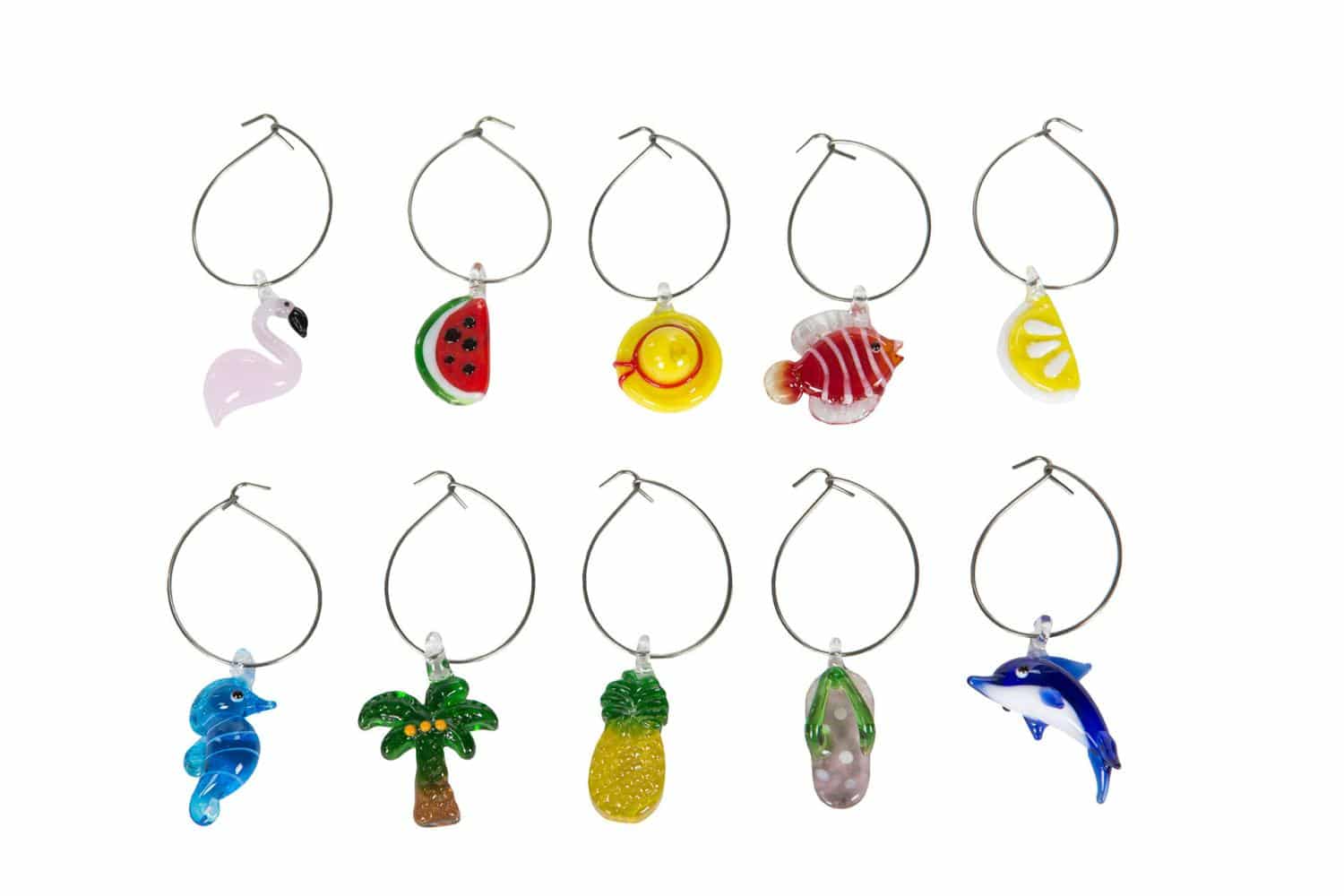 A Lot Decoration Vinglass Markør i Glass