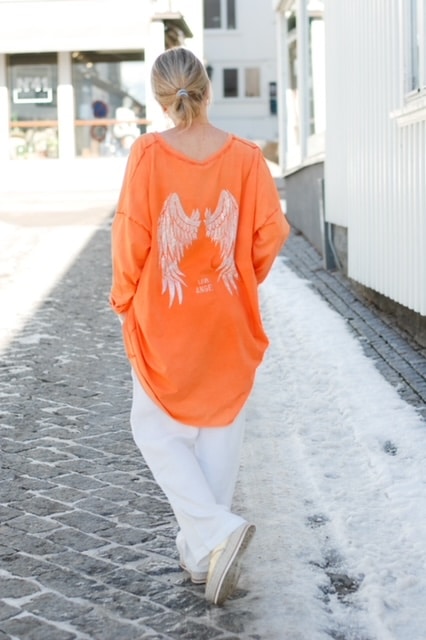 Angel Wings Oversize Orange