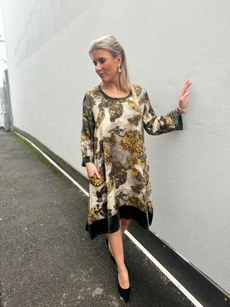 Boheme Olivia Dress Oliven