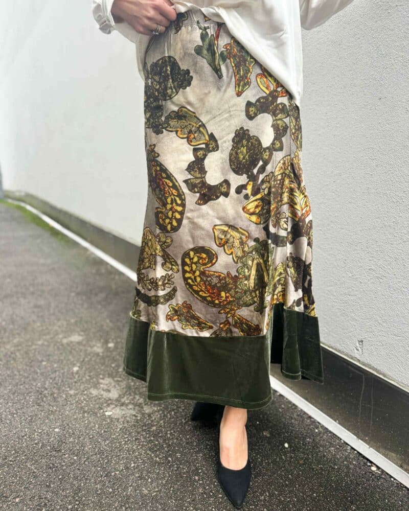 Boheme Olivia Skirt Oliven