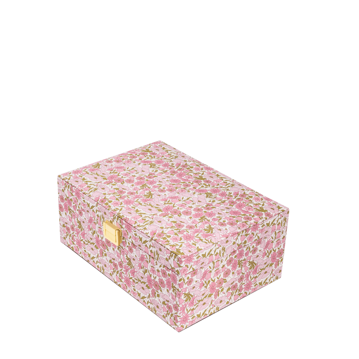 Bon Dep Jewerly Box Square Liberty Poppy & Daisy