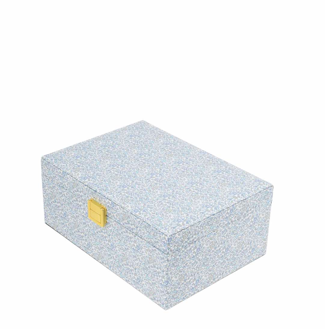 Bon Dep Jewlery Box Square Katie and Millie Light Blue