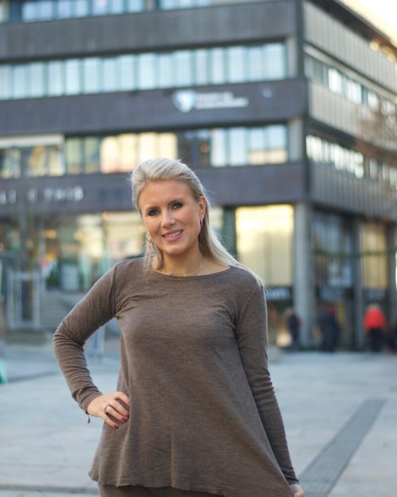 By Basic Shirt A-Line L/S Earth Melange