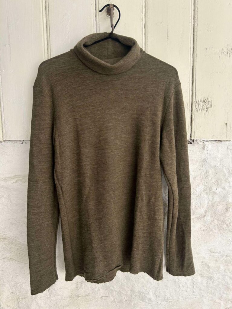 By Basics Shirt Roll Neck Earth Melange