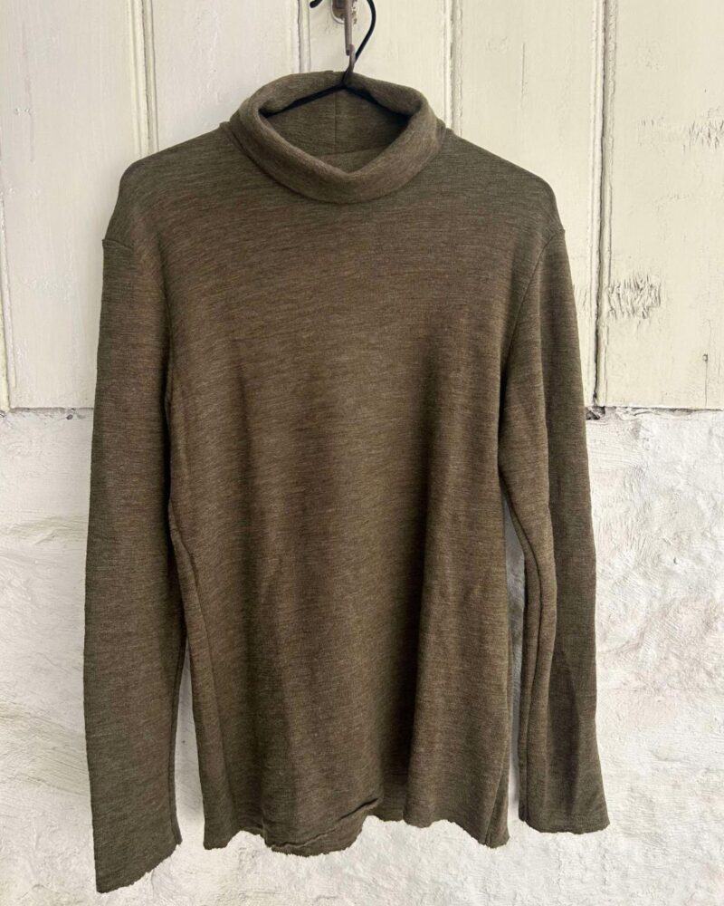 By Basics Shirt Roll Neck Earth Melange