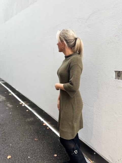 By Basics Tunic Dress Wide Capers Melange