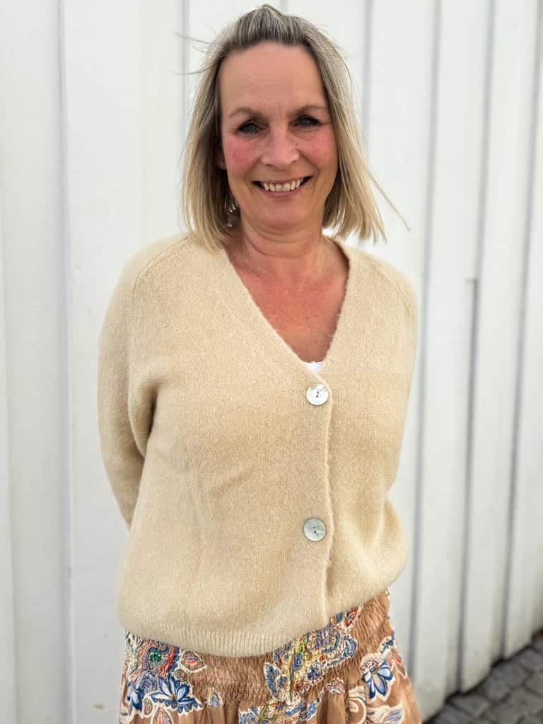 By Ic Vicky Cardigan Creme