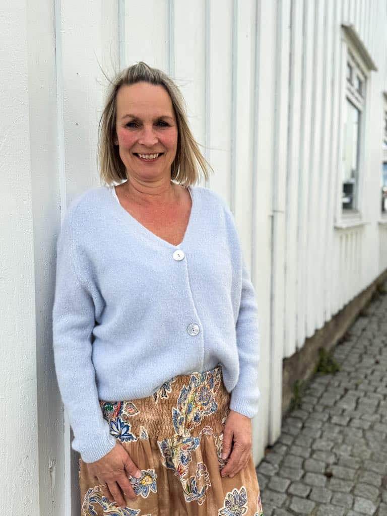 By Ic Vicky Cardigan Light Blue