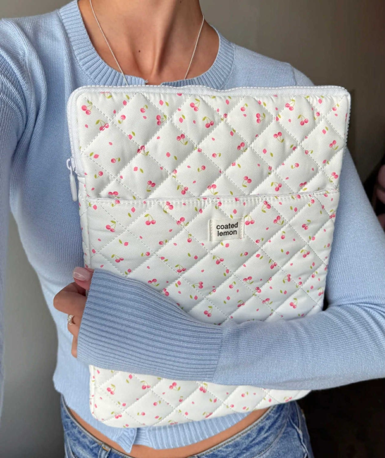 Coated Lemon PC-Mappe Cherry 14 Inch