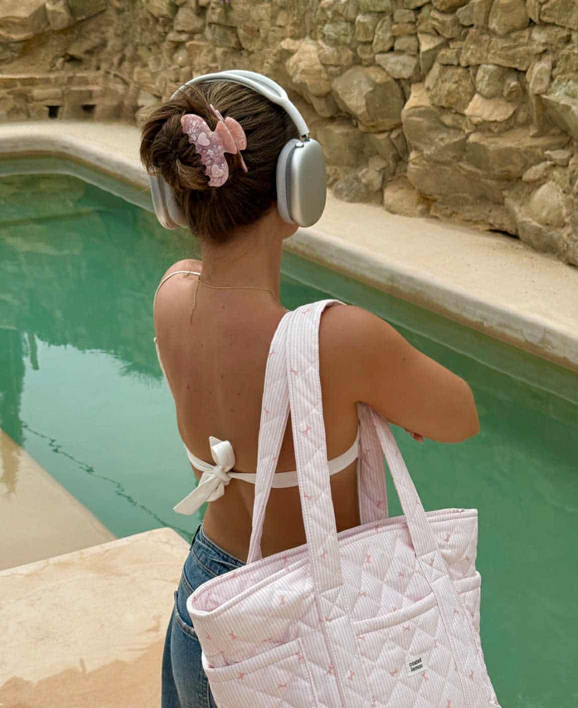 Coated Lemon Sweet Dream Hårklype Rosa