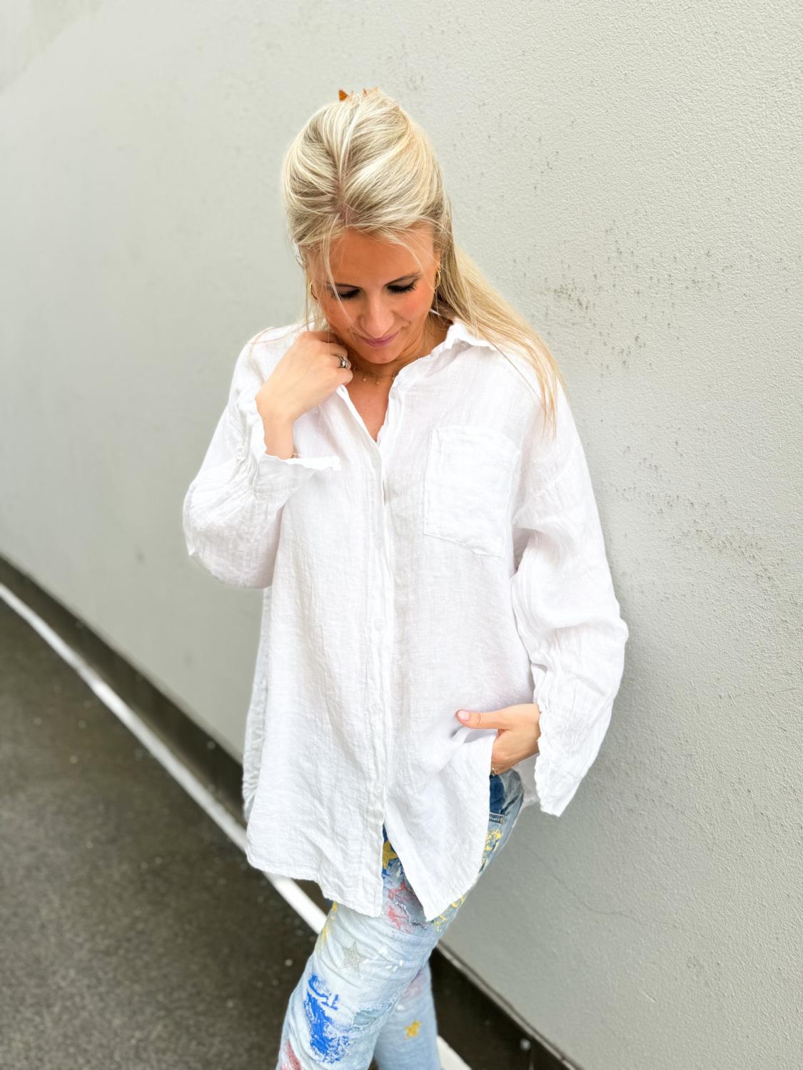 Cornu Fiona Oversized Shirt White